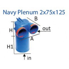 Navy Plenum 2x75x125