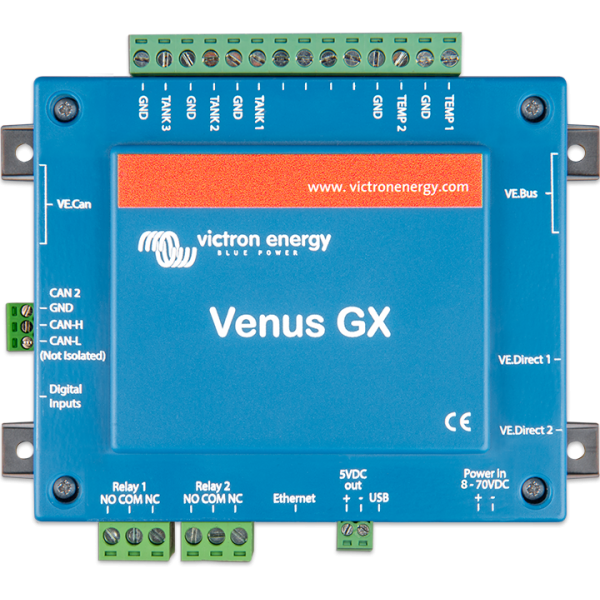 Панель управления Venus GX 