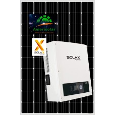 Сетевая солнечная станция 15кВт SolaX & AmeriSolar mono 300W 15.6кВт